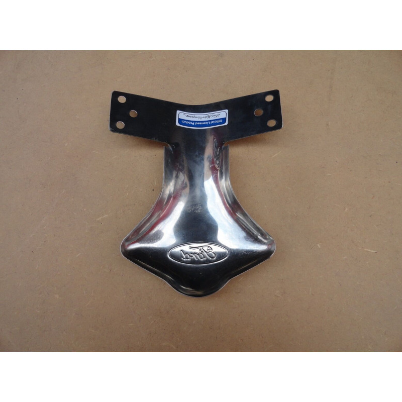 Ponteira Defletor do Escapamento Logo Ford Inox Novo