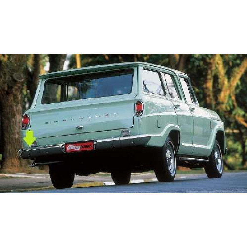 Ponteira Parachoque Traseiro Veraneio 64 à 88 Original Esquerdo