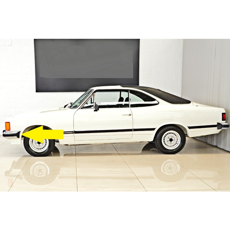 Ponteira Esquerda Parachoque Dianteirao Opala Caravan 1980 a 1984 Original GM 