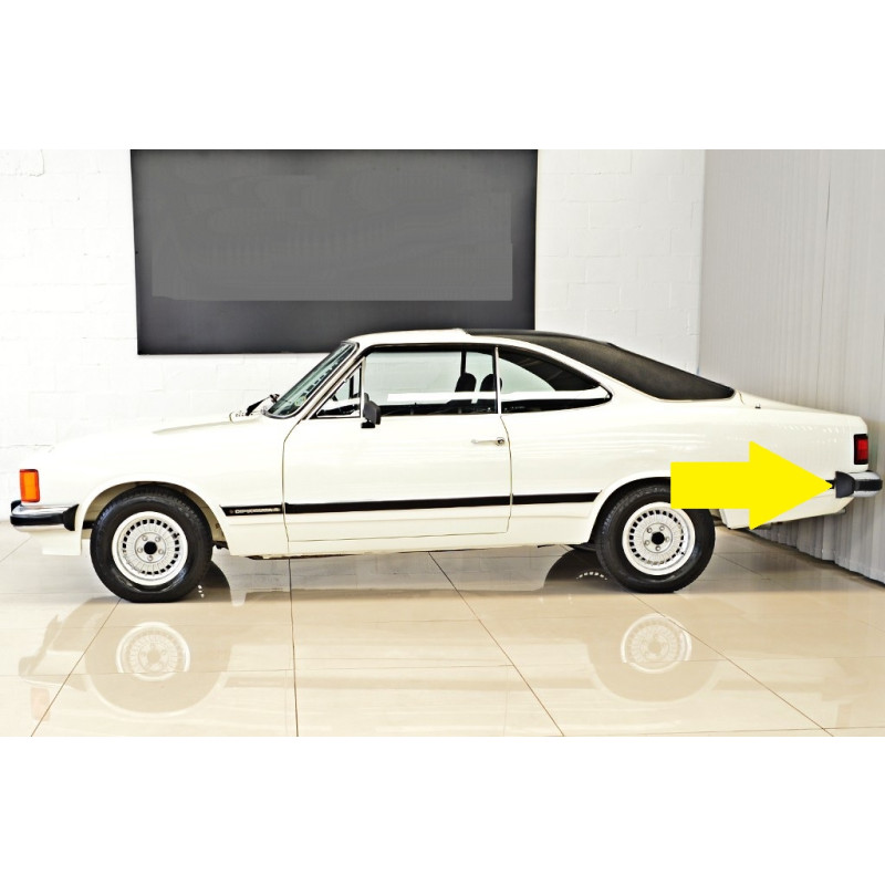 Ponteira Esquerda Parachoque Traseiro Opala Caravan 80 à 84 Original GM
