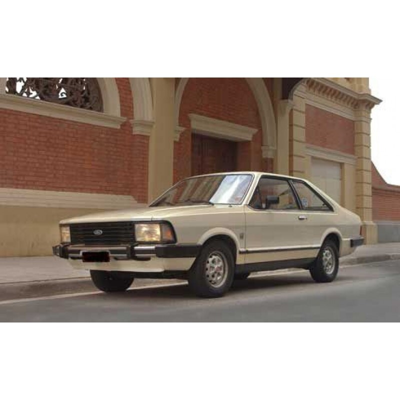 Ponteira Parachoque Dianteiro Longa Corcel II e Belina II Esquerda