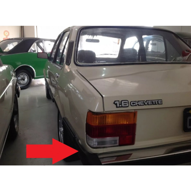Ponteira Parachoque Traseiro Esquerdo Chevette 83 à 86 Original Nova