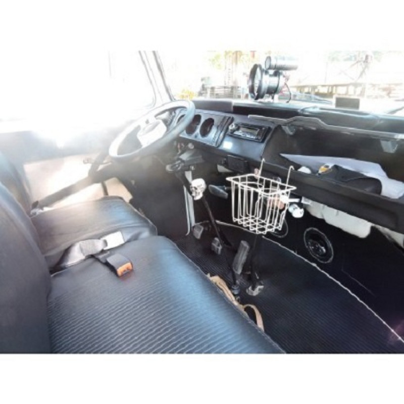 Cesta Porta Copos Treco Volkswagen Kombi Corujinha até 1975 Antiga Preto