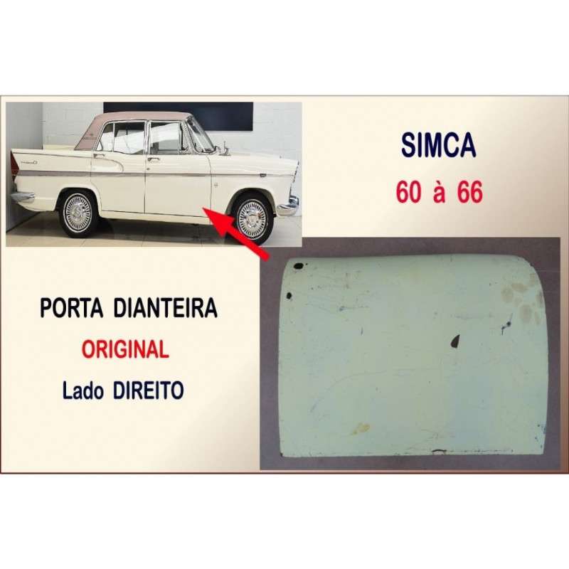 Porta Dianteira Simca 60 à 66 Direita Original