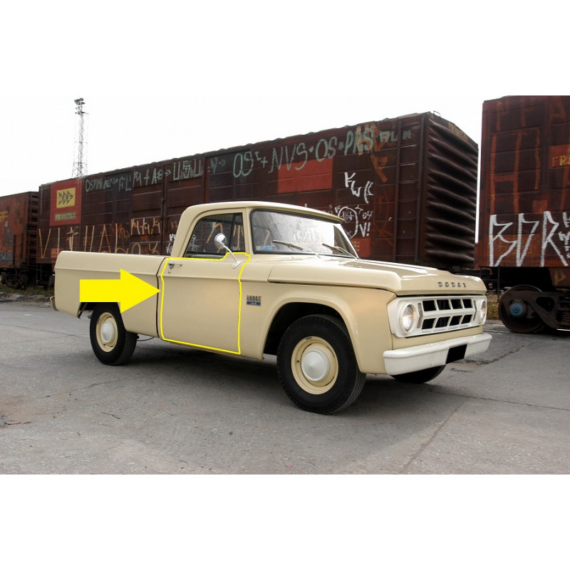 Porta Dianteira Direita Dodge D100 D400 D700 D950 E-11 E-13 E-21 Original Nova