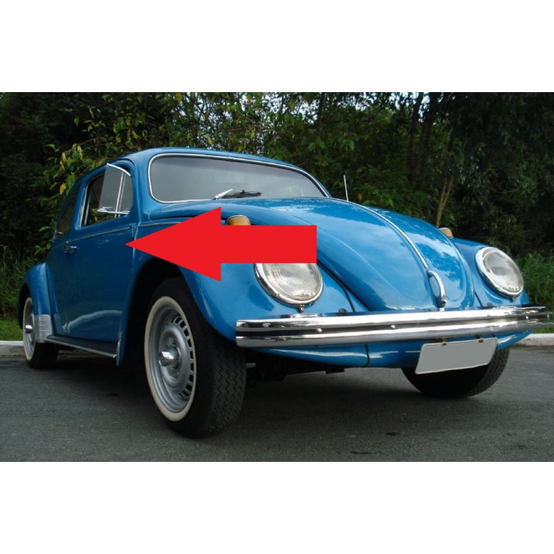 Porta Direita Fusca 1967 à 1976 Nova