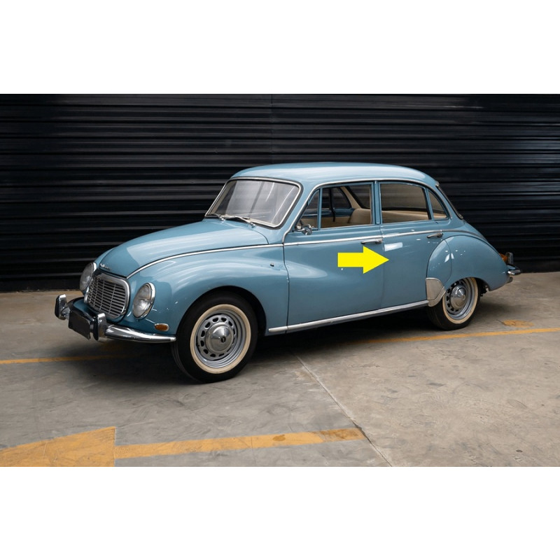 Porta Traseira Esquerda DKW Belcar Modelo Sem o Paralama Original Usado