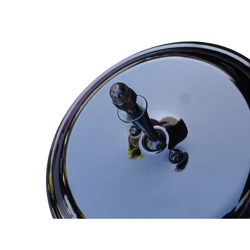 Retrovisor  15cm Cromado Prato Sem Haste