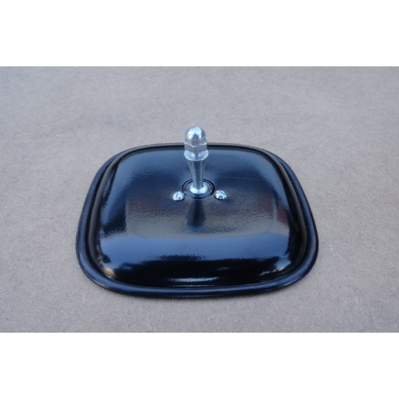 Retrovisor Externo Quadrado Preto F-100 1953 à 1971 Novo