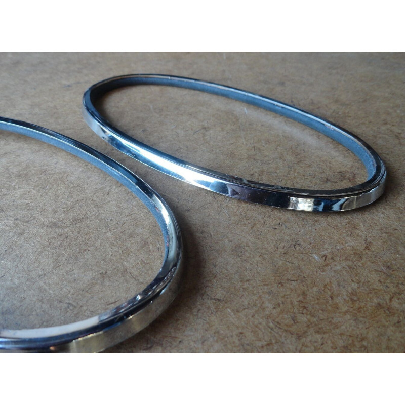 Aro da Lente da Lanterna Traseira Fusca 1200 1300 62 em Diante - Par