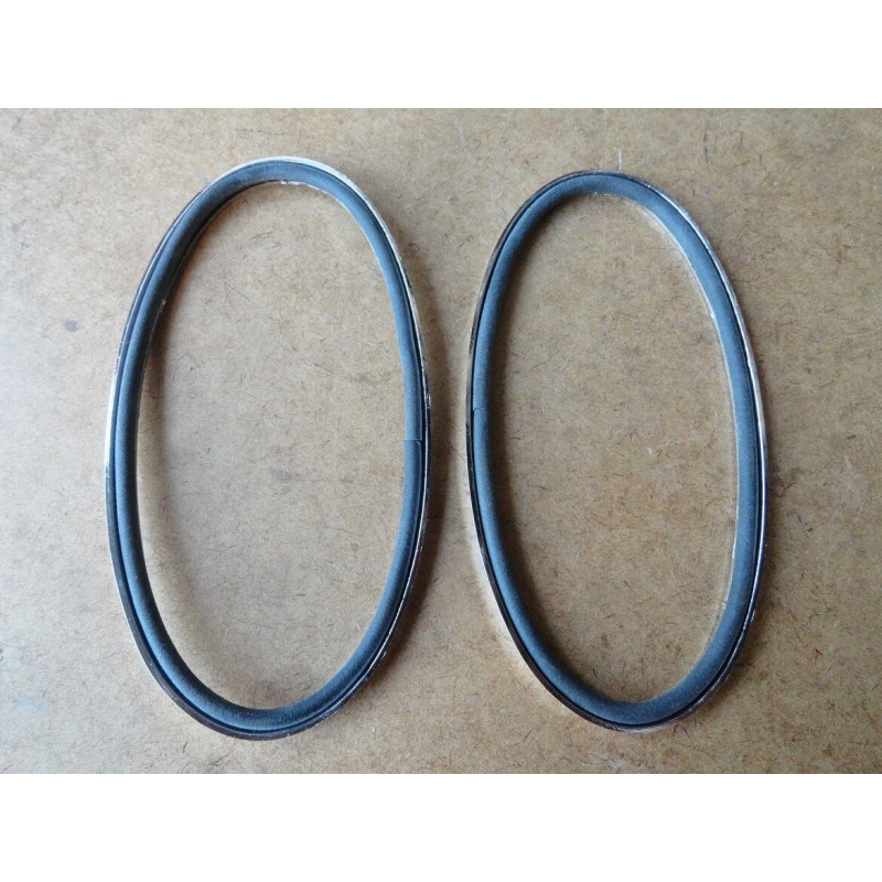 Aro da Lente da Lanterna Traseira Fusca 1200 1300 62 em Diante - Par