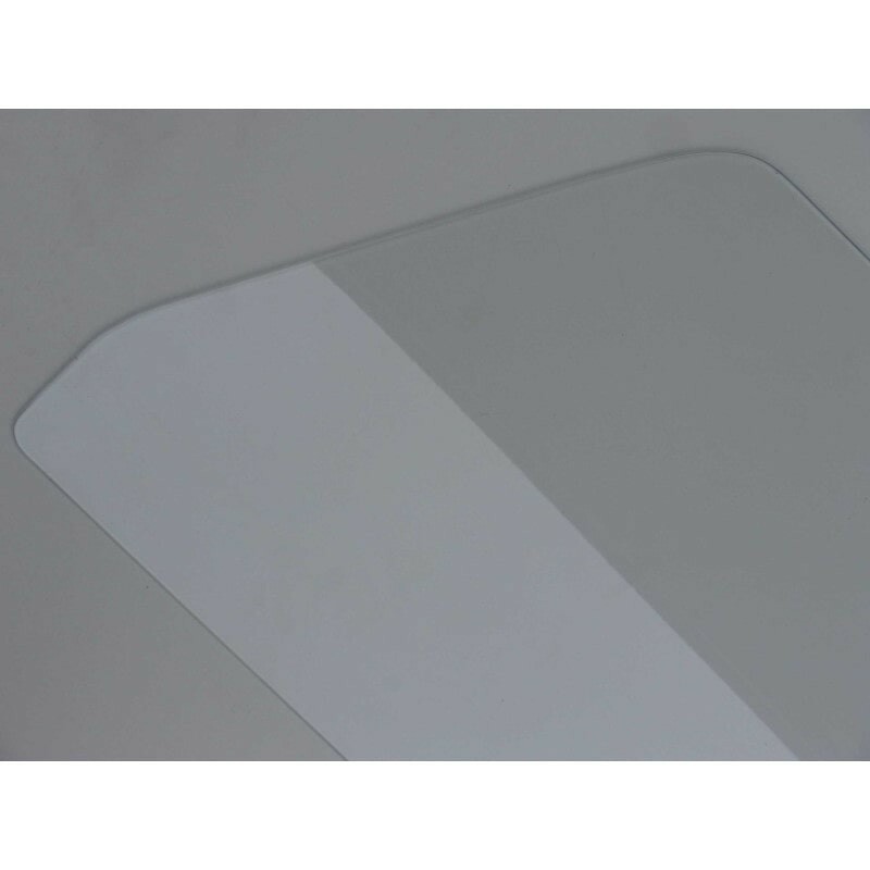 Vidro Porta Inteiriço + Canaleta e pestana F-100 F-1000 72 a 92 Incolor Novo - Jogo