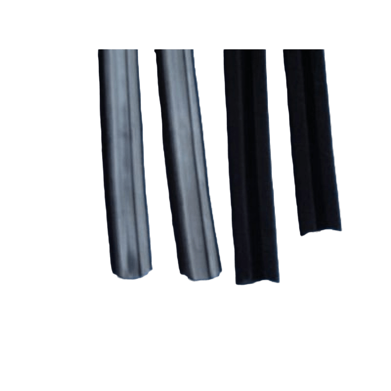 Vidro Porta Inteiriço + Canaleta e pestana F-100 F-1000 72 a 92 Incolor Novo - Jogo