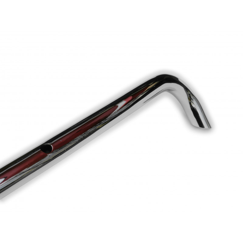 Puleiro Cano Tubo do Parachoque Dianteiro Fusca até 70 Cromado Novo 