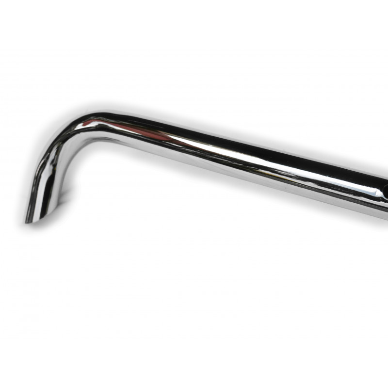 Puleiro Cano Tubo do Parachoque Dianteiro Fusca até 70 Cromado Novo 