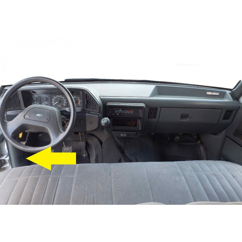 Puxador Cabo Abertura Capô Ford F-1000 1993 a 1998 Novo