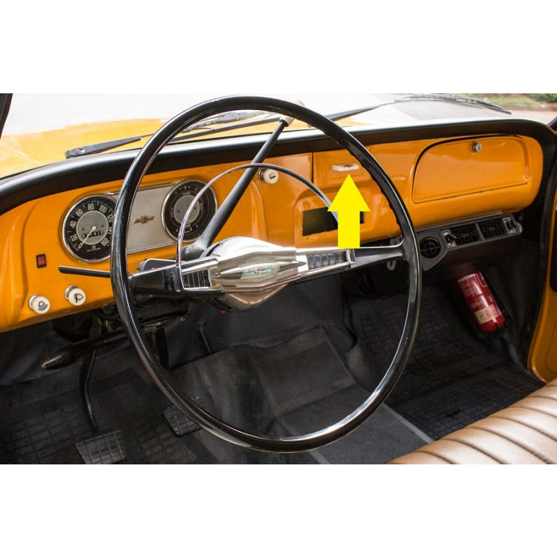 Puxador Cinzeiro C-14 C-15 C-10 Veraneio Caminhões 1964 a 1978 Bege