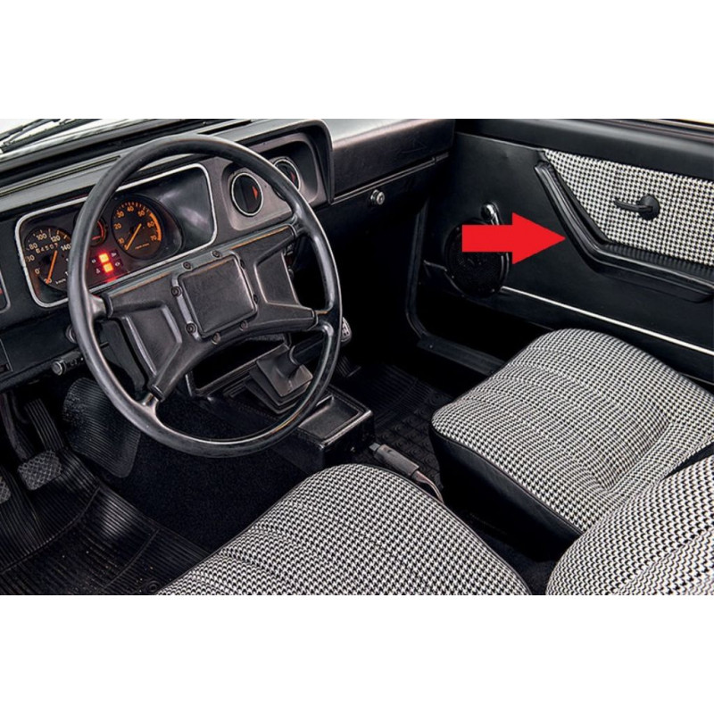 Puxador Porta Lado Direito em Borracha Opala Chevette D-20