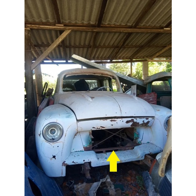 Quadro Radiador Painel Frontal Chevrolet Brasil 3100 1958 a 1962 Original Usado