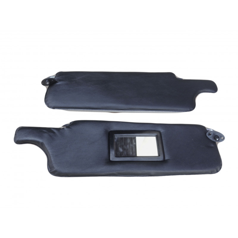 Quebra Sol Variant e TL 75 em Diante Preto e Branco C/Espelho Par 