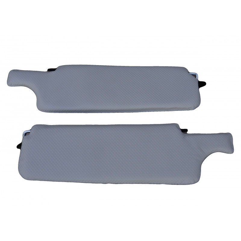 Quebra Sol Variant e TL 75 em Diante Preto e Branco C/Espelho Par 