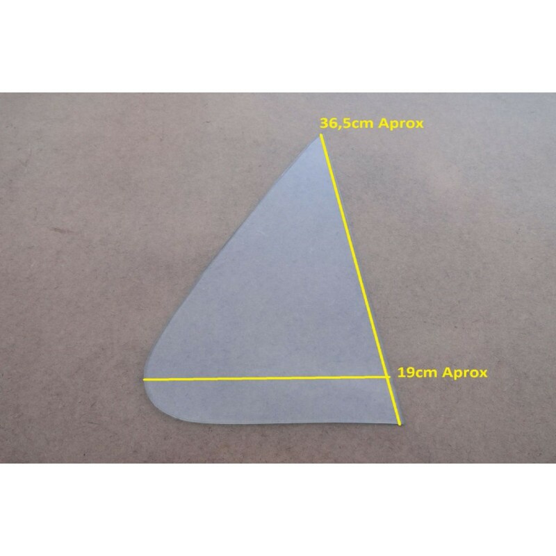 Vidro Quebra Vento F-100 e F-1000 1972 à 1992 Incolor - Unitário