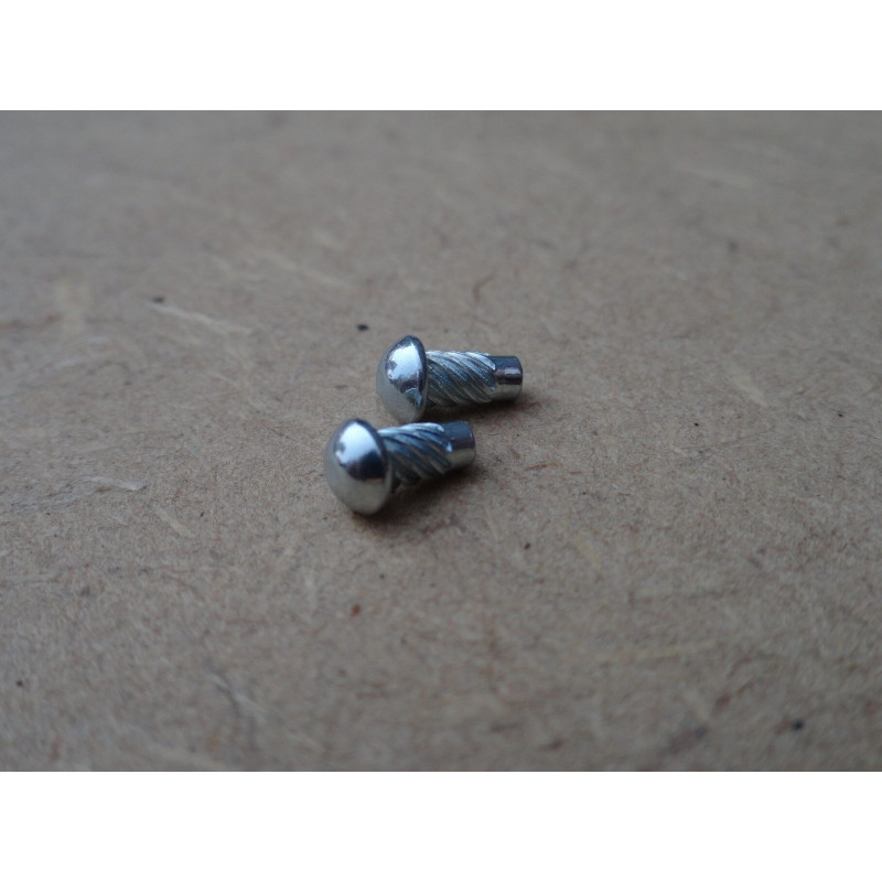 Rebite Fixação Plaqueta Identificação Chassis Motor - Par