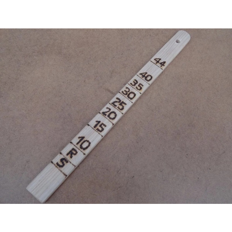 Régua Medidor De Combustível Fusca até 1961 Nivel Madeira