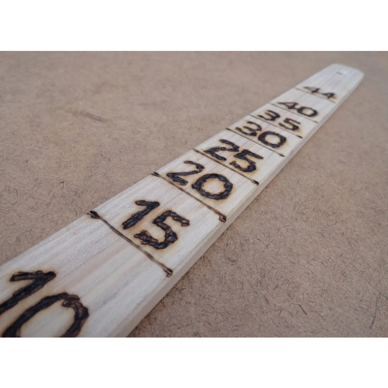 Régua Medidor De Combustível Fusca até 1961 Nivel Madeira