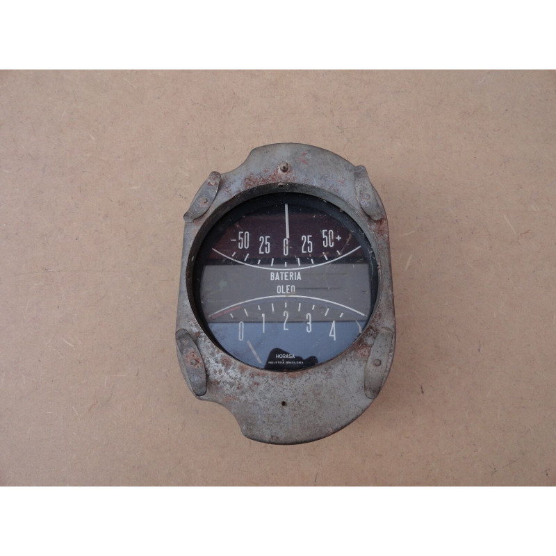 Relógio Amperímetro Bateria Pressão Óleo Aero Willys Usado