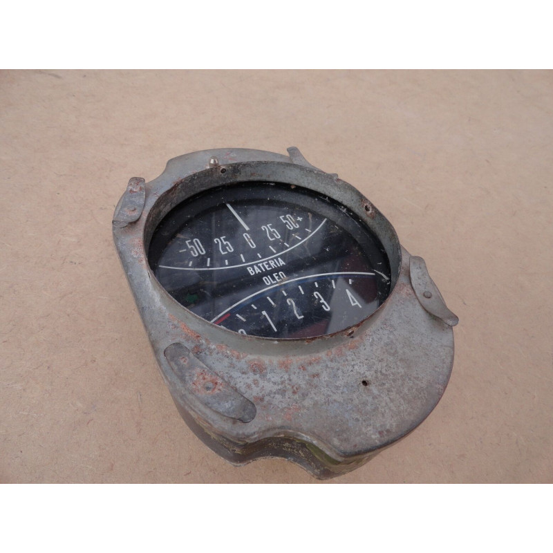 Relógio Amperímetro Bateria Pressão Óleo Aero Willys Usado