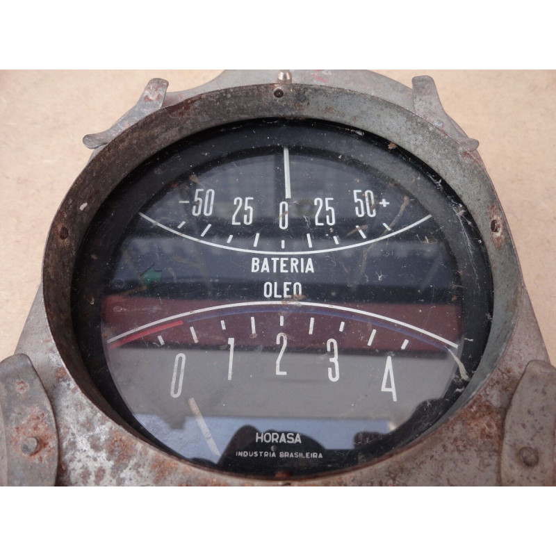 Relógio Amperímetro Bateria Pressão Óleo Aero Willys Usado
