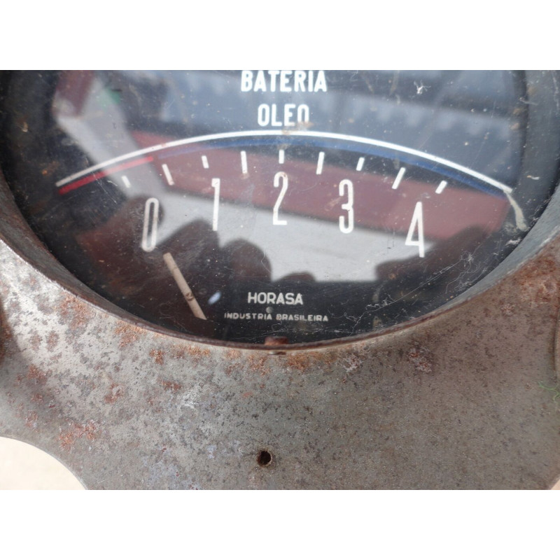Relógio Amperímetro Bateria Pressão Óleo Aero Willys Usado