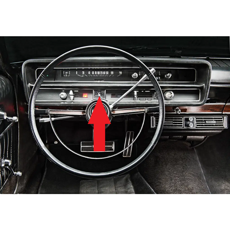 Relógio do Painel Galaxie LTD Landau Original Usado