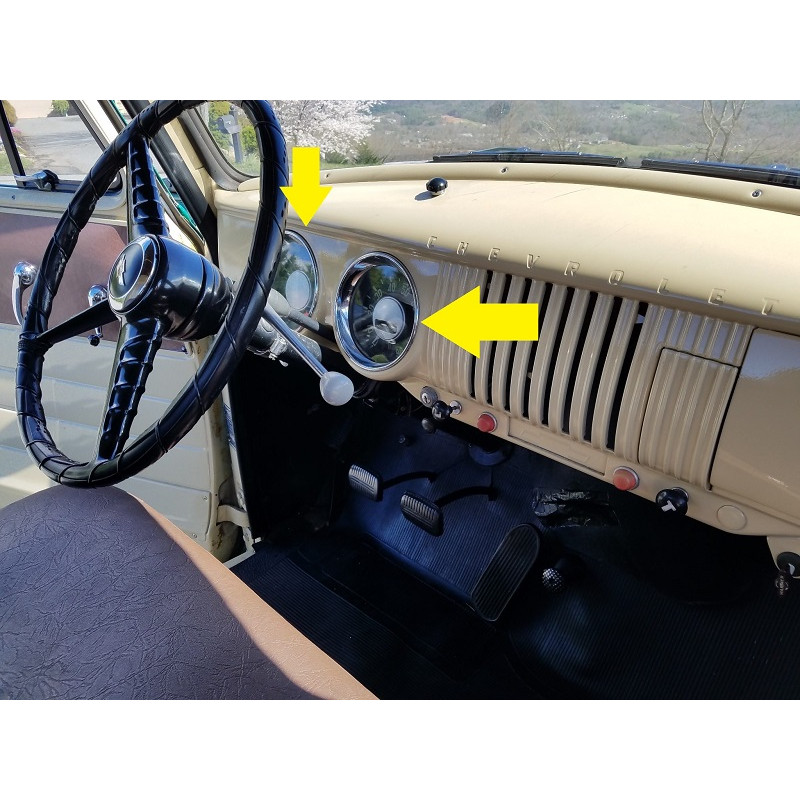 Velocímetro Marcador Relógio Painel Boca Bagre 1954 e 1955 Novo