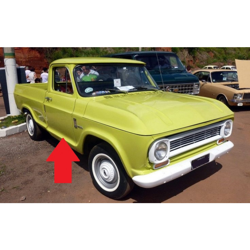 Remendo Fundo Inferior Externo Porta C-14 C-10 D-10 Novo