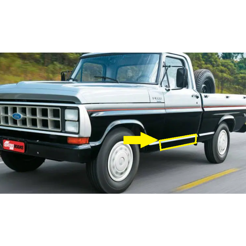 Remendo Fundo Inferior Externo Porta F-100 F-1000 F-4000 72 À 92 Novo