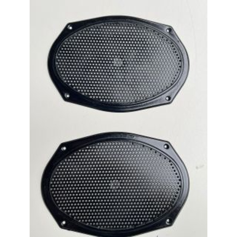 Tela Alto Falante Antigo Universal Retangular 24x17cm Par