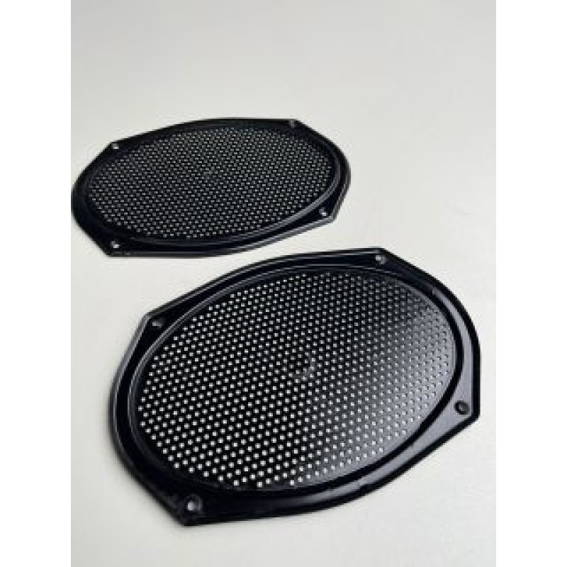 Tela Alto Falante Antigo Universal Retangular 24x17cm Par