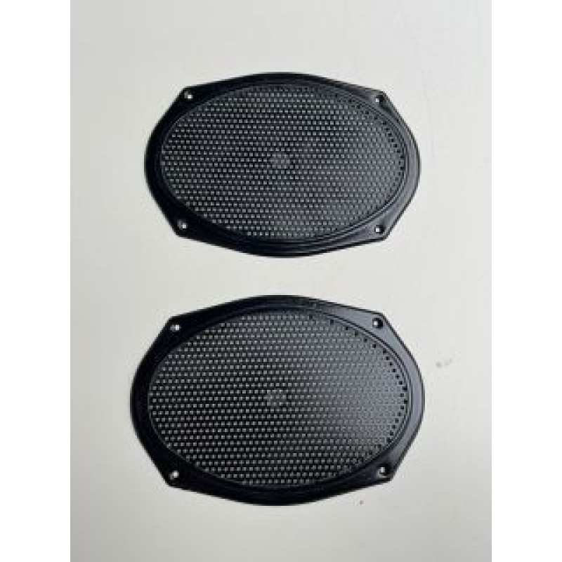 Tela Alto Falante Antigo Universal Retangular 24x17cm Par