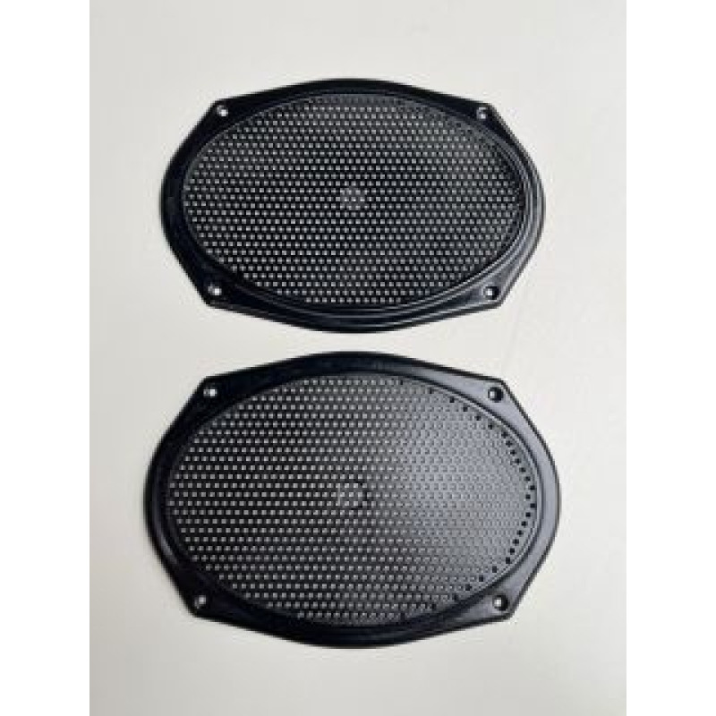 Tela Alto Falante Antigo Universal Retangular 24x17cm Par