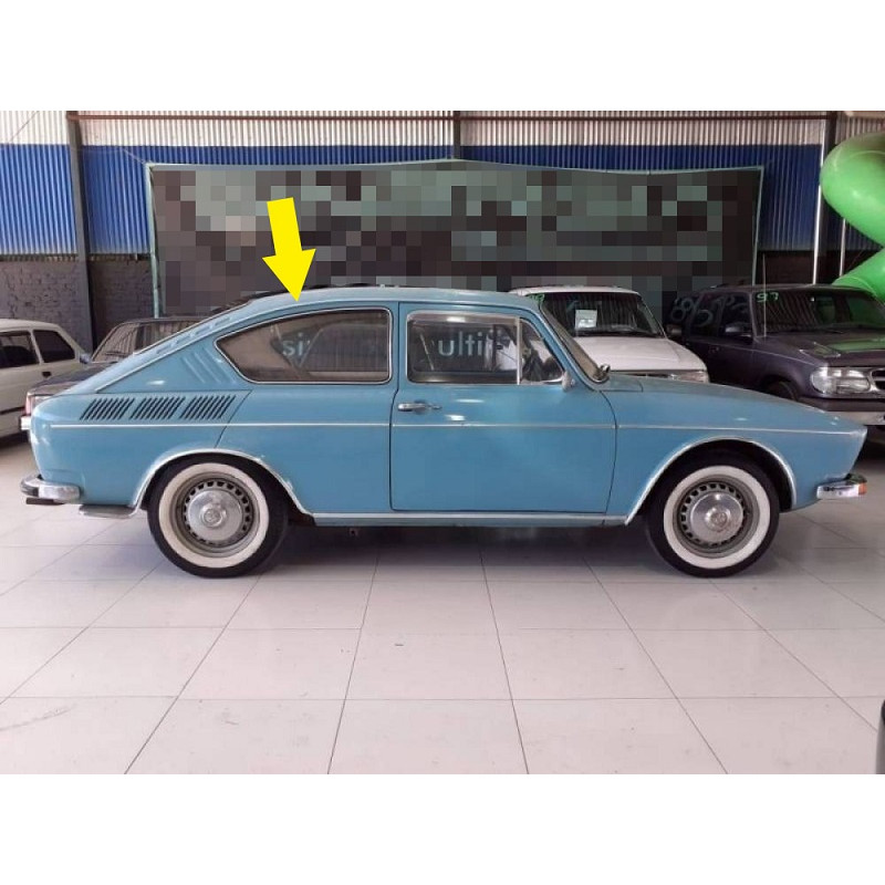 Vidro Lateral Traseiro Basculante Direito VW TL Original Usado