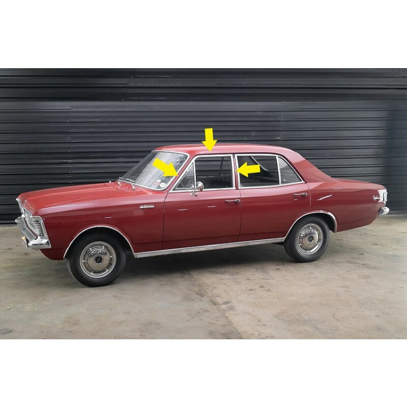 Cajado Da Porta Esquerda Opala 4 Portas Até 90 Original Usado