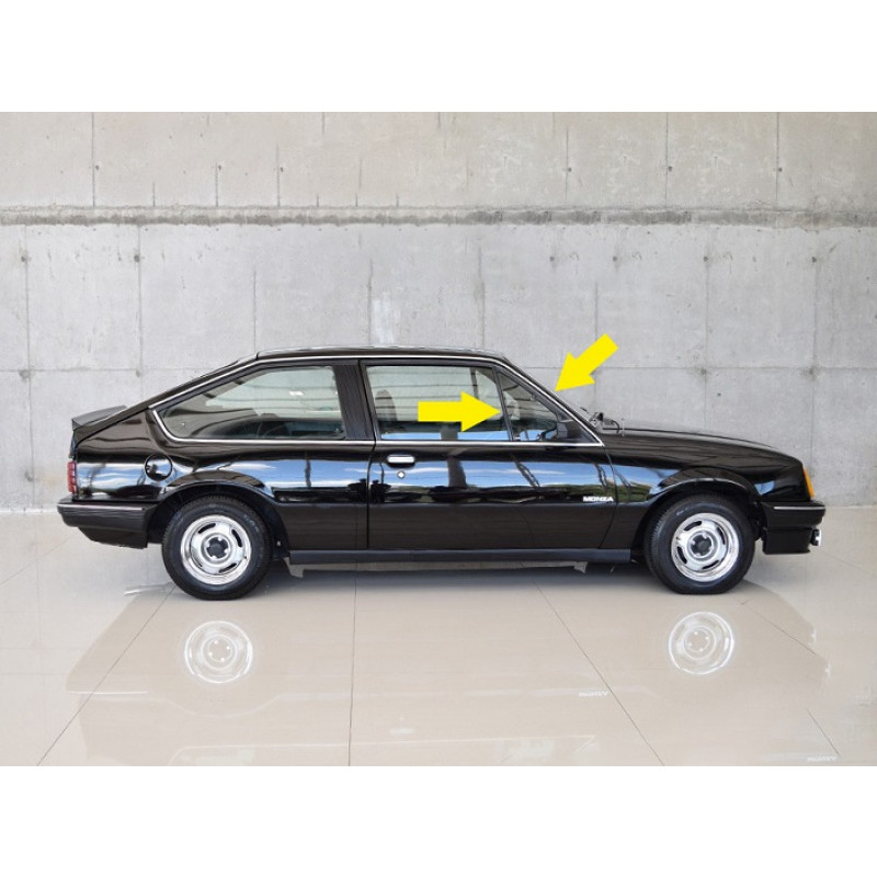 Quadro Quebra Vento Direito Monza Hatch Até 85 Verde Original