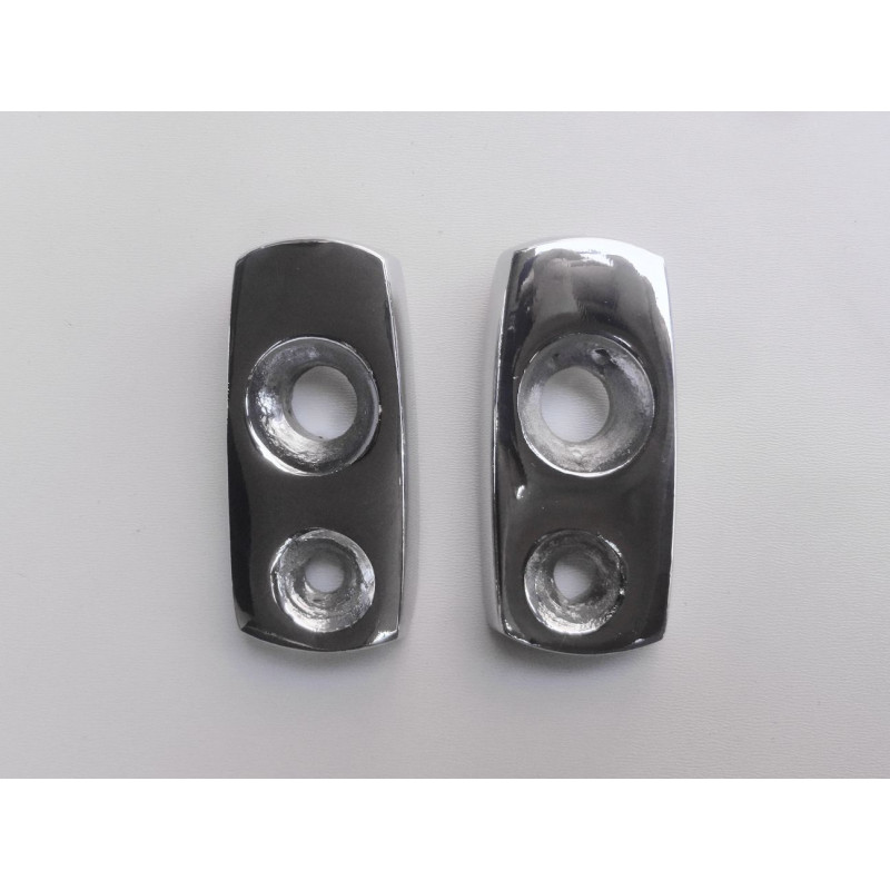 Acabamento Maçaneta Externa Chevrolet Boca de Sapo 47 À 51 Original - Par