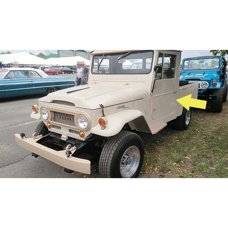 Máquina De Vidro Esquerda Toyota Bandeirante 58 À 66 Original