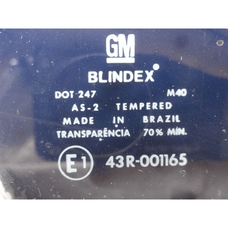 Vidro Lateral Traseiro Esquerdo Veraneio Moderna 89 À 94 Original