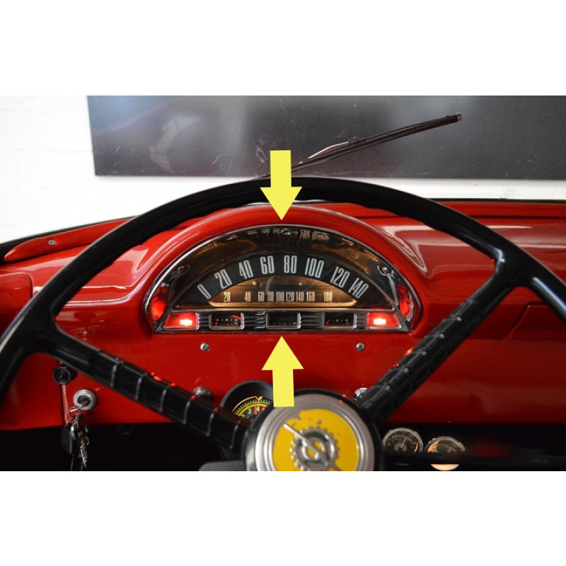 Painel Velocímetro F-100 F-600 56 E 59 À 61 Original Restaurado