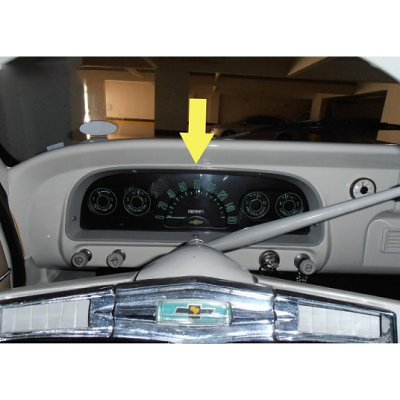 Painel Velocímetro C-14 C-64 1964 À 1966 Original GM Restaurado