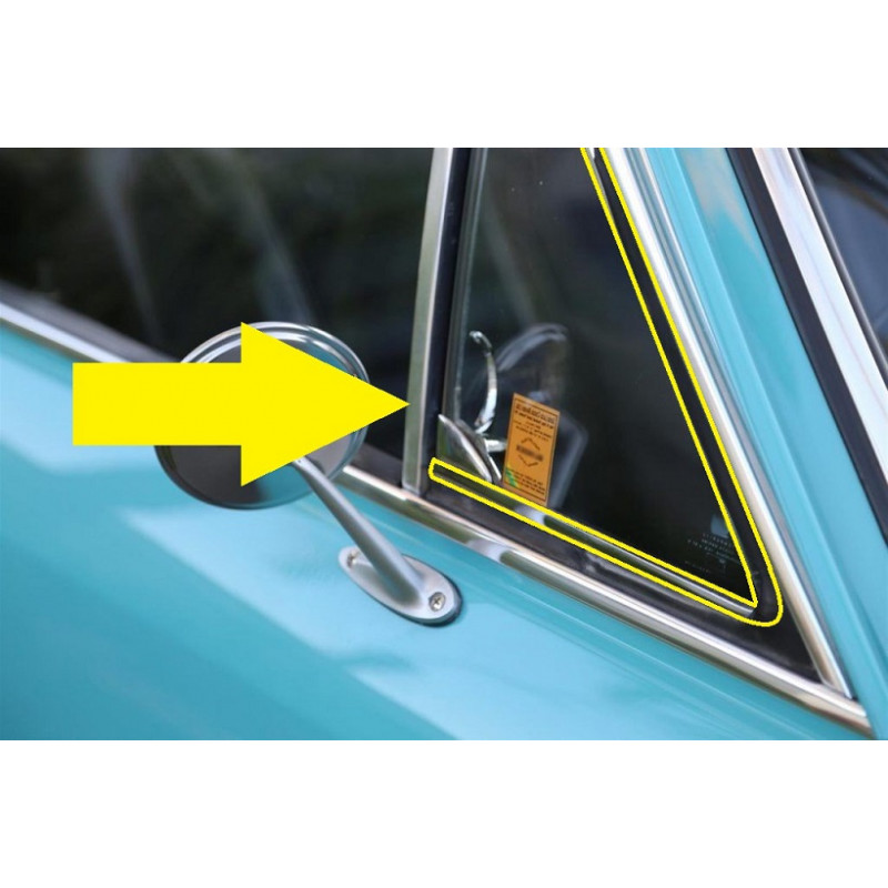 Quadro Interno Quebra Vento Direito Opala Caravan Até 90 Original Novo